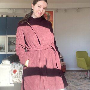 Michael Kors Plum Peacoat